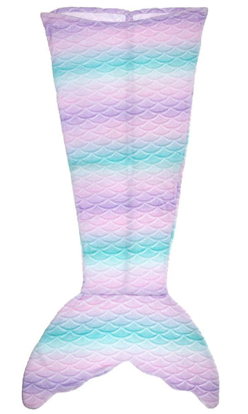 Ombre Mermaid Tail Blanket