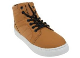 Boys Faux Nubuck High-Top Sneaker