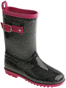 Girls Glitter Rain Boot