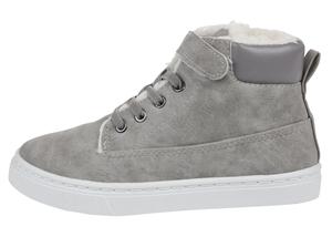 Boys Two-Tonal Faux Leather High-Top Sneaker