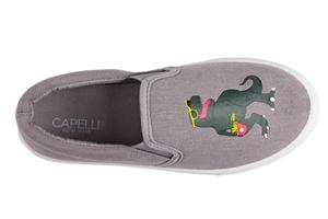Boys Printed Happy Dino Slip-On Sneaker
