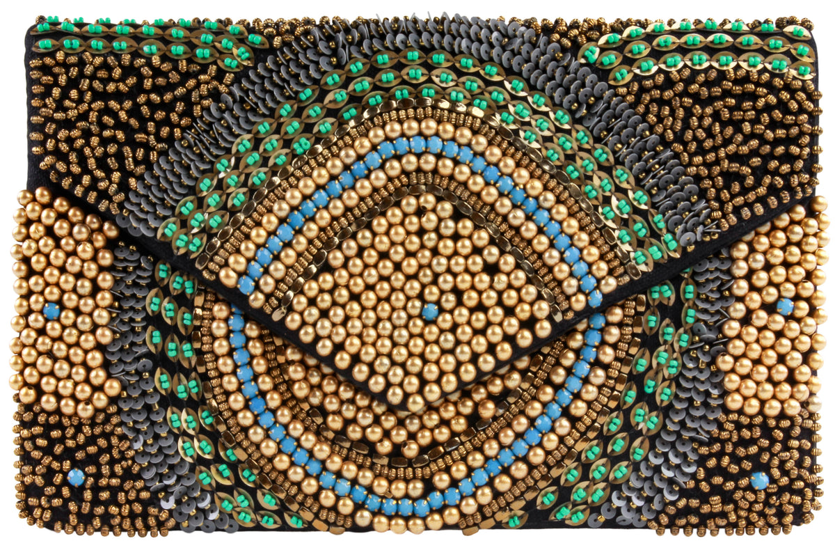 Ladies Beaded Clutch – Capelli New York