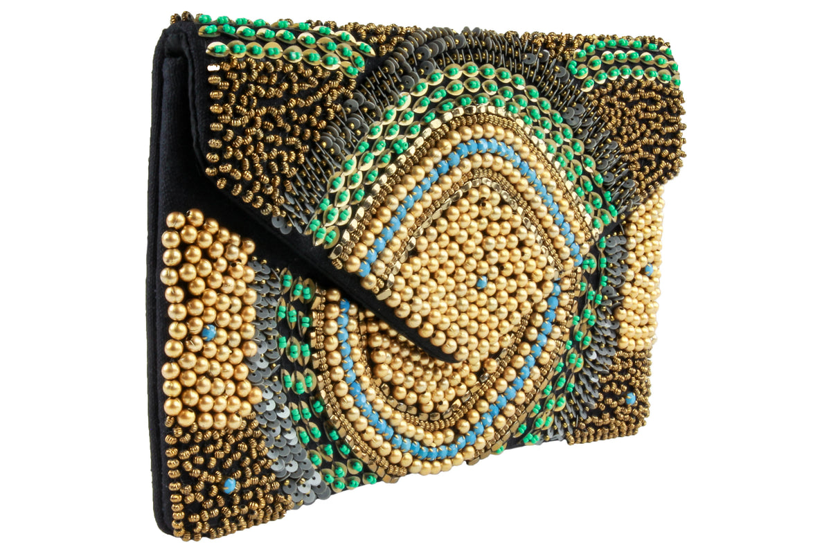 Ladies Beaded Clutch – Capelli New York