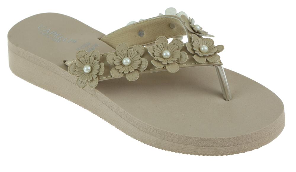 Taupe flip flops deals