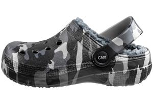 Boys Injected EVA Clog with Faux Berber Lining