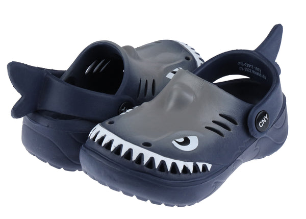 Toddler Boys Cool Shark Injected EVA Clog