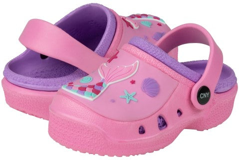 Toddler Girls Underwater Mermaid Molded Injected EVA Clog