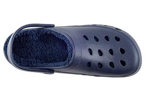 Mens Injected EVA Clogs with Faux Berber Lining