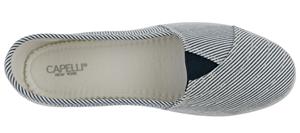 Ladies Printed Fabric Slip-On Sneaker