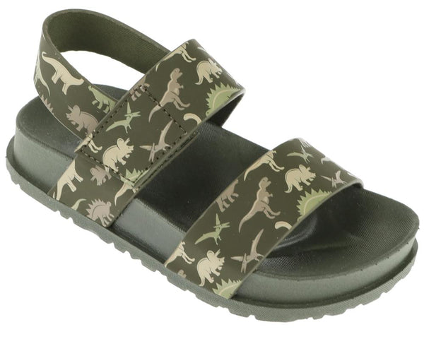 Toddler Boys Dino Double Strap Sandal