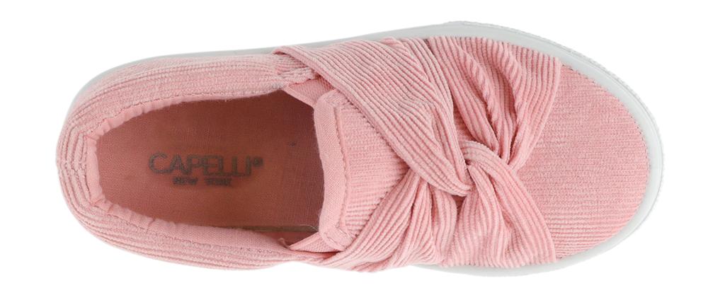 Women knitted twist pink slip on sneakers cheap