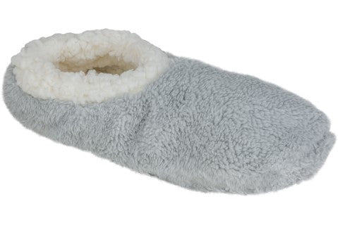 Ladies Cozy Fleece Pull on Slipper Socks