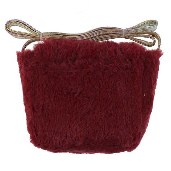 Girls Mini Faux Fur Cross Body Bag