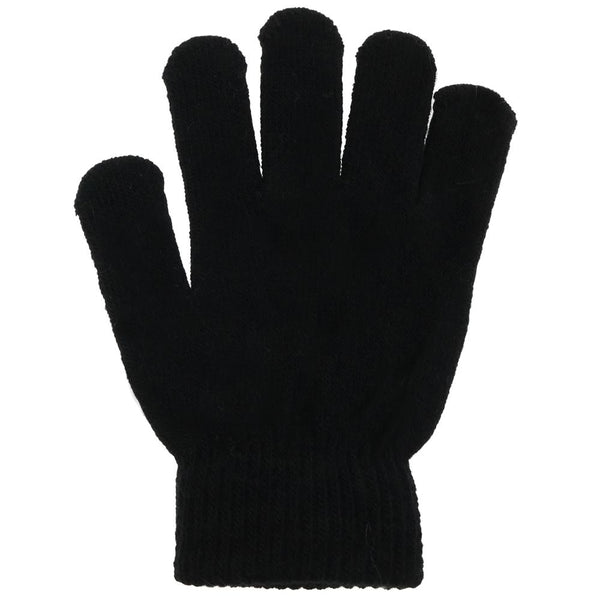 Girls 2 Piece Set Hat & Gloves with Faux Fur