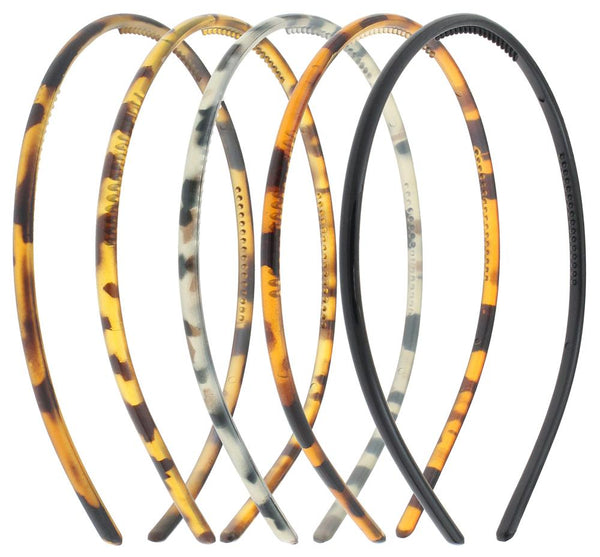 Ladies Mixed Plastic Head Bands