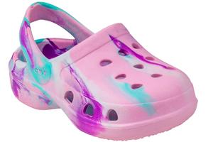 Infant Girls Tie Dye Swirl Injected EVA Clog