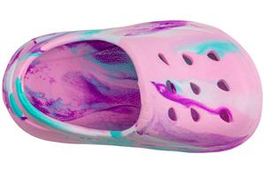 Infant Girls Tie Dye Swirl Injected EVA Clog