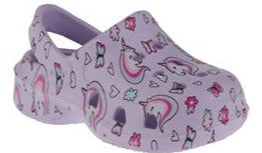 Infant Girls Unicorn Magic Printed Injected EVA Clog