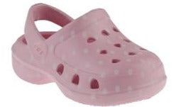 Infant Girls Polka Dot Printed Injected EVA Clog
