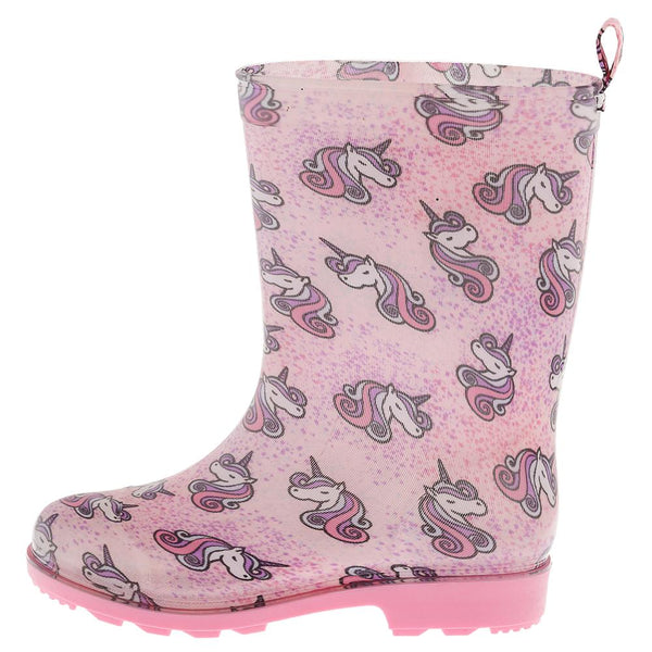 Girls Unicorn Jelly Rain Boot