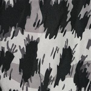 Ladies Leopard Printed Mid-Length Basic Rain Coat with Removable Hood