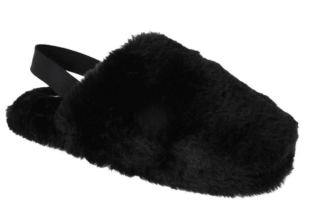 Ladies Faux Fur Slipper Capelli New York