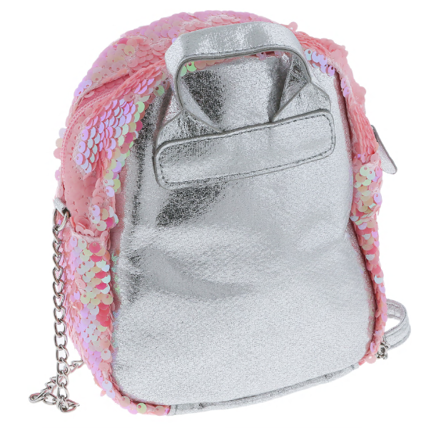 flip sequin mini backpack girls Reversible with Straps Justice Sequin Backpack - Justice