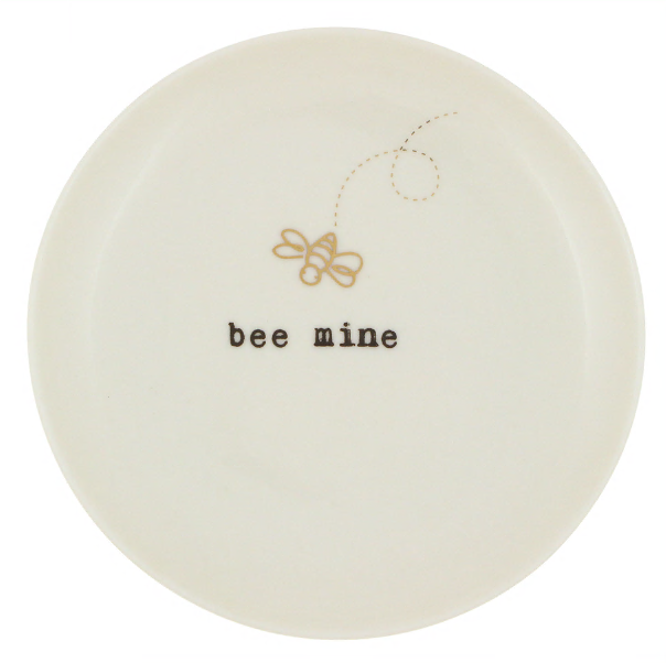 "Bee Mine" Ceramic Trinket Tray