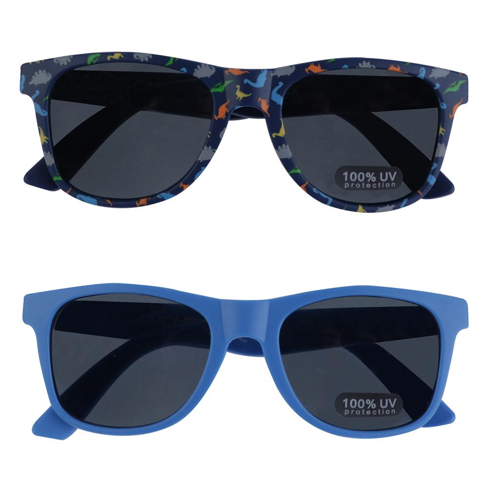 Infant Boys Dino Printed 2pk Wayfarer Sunglasses