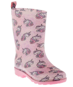 Ladies top unicorn wellies