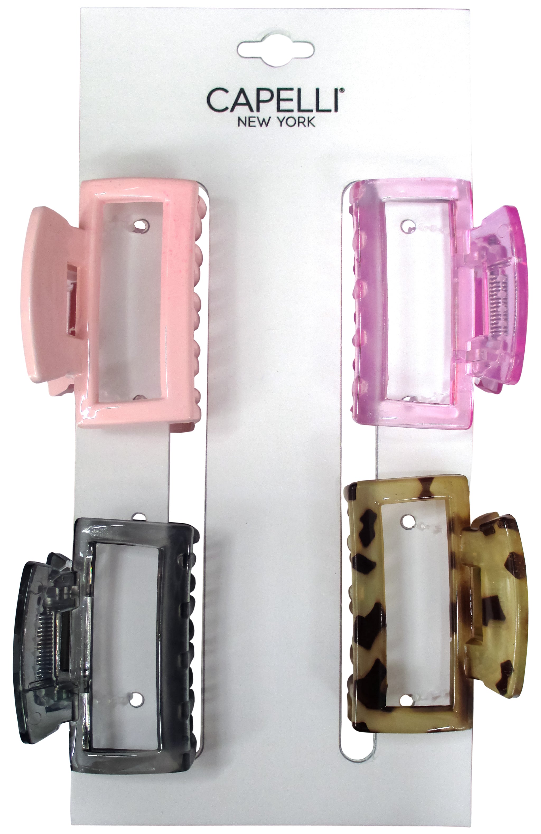 ヘアアクセサリー CLANE LES CLASSQUES CLICHY CLIP LARGE Lot of 6 Large Golden Triangle Clic Clac Hair Clips 6.5cmx3
