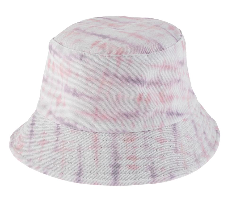 Girls Tie Dye Twill Reversible Bucket Hat