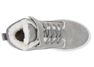 Boys Two-Tonal Faux Leather High-Top Sneaker