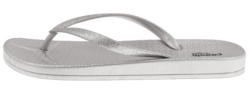 Ladies Fashion Flip Flops with Glitter Jelly Trim – Capelli