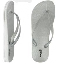 Ladies Fashion Flip Flops with Glitter Jelly Trim – Capelli