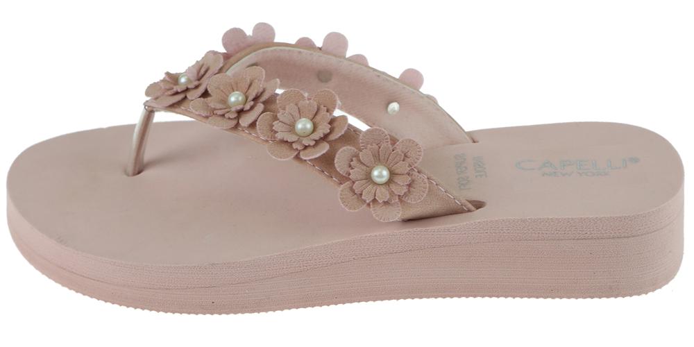Pink wedge flip flops shop