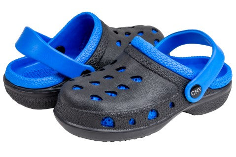 Boys Two Tone Injected EVA Clog with Backstrap – Capelli New York
