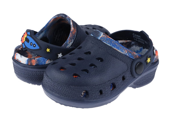 Toddler Boys Injected EVA Two Tone Clog
