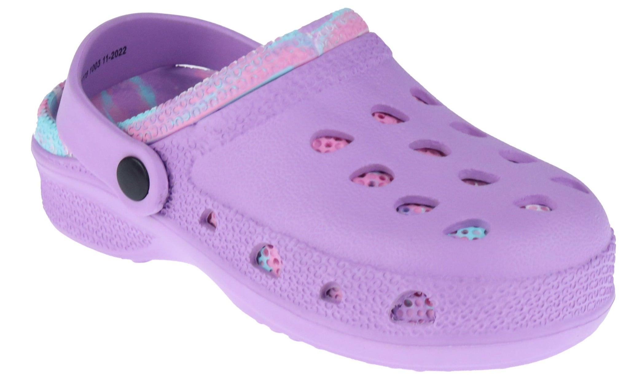 Girls Injected EVA Two Tone Clog