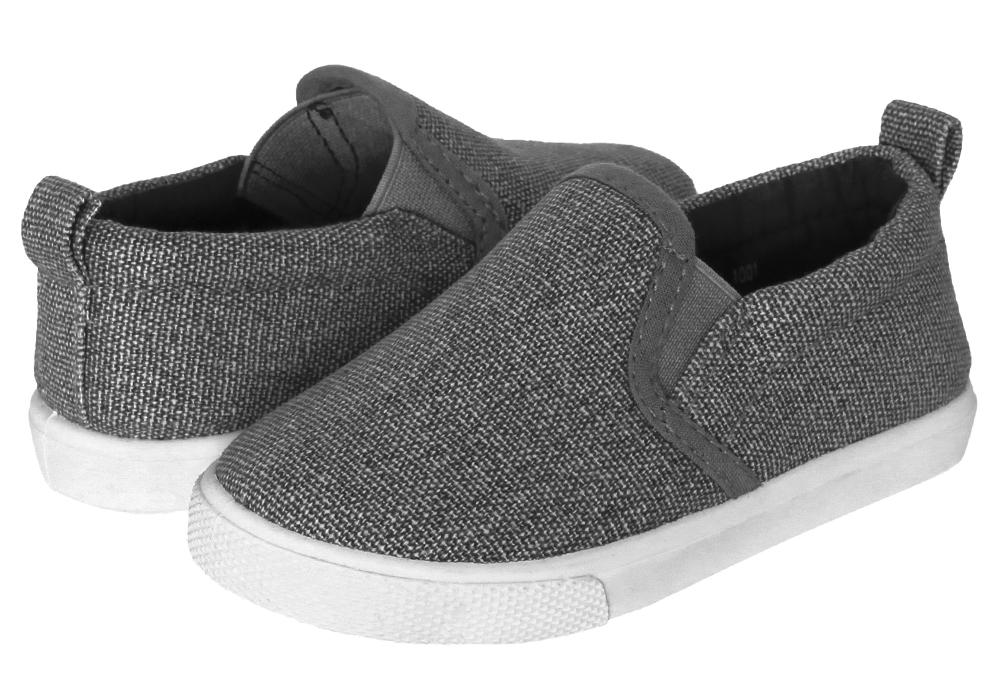 Toddler Boys Canvas Slip On Sneaker