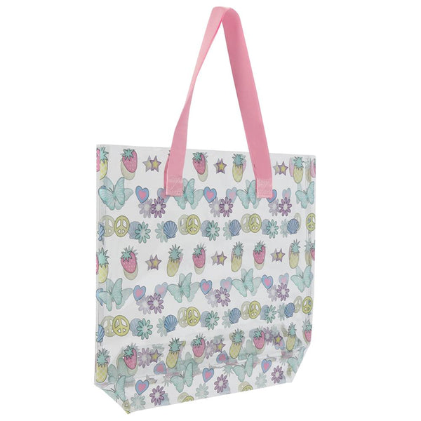 Girls Mixed Icon Jelly Tote Set