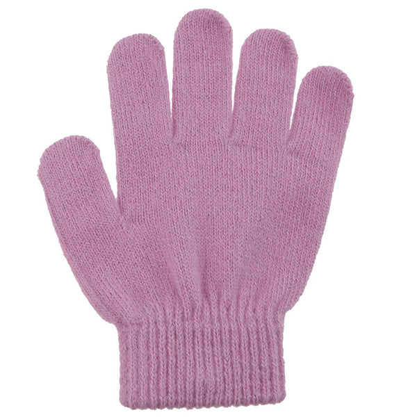 Girls 2 Piece Set Hat & Gloves with Faux Fur