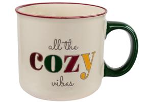 All The Cozy Vibes Camping Mug