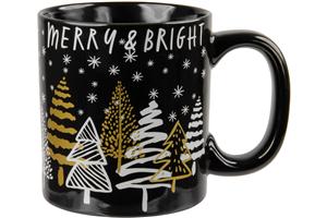Merry & Bright Forest Wide Can Mug