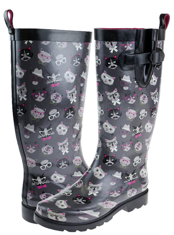 Cat in rain boots best sale