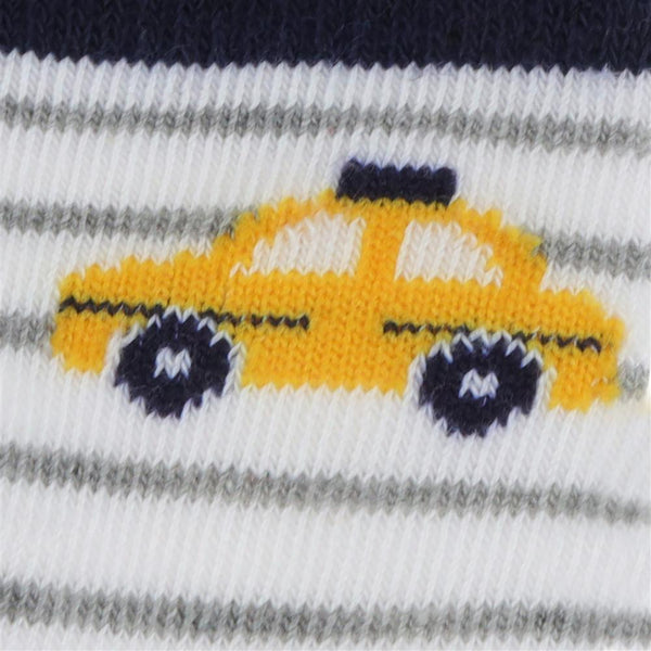 Infant Boys 10 Pack Crew Socks with Grippers