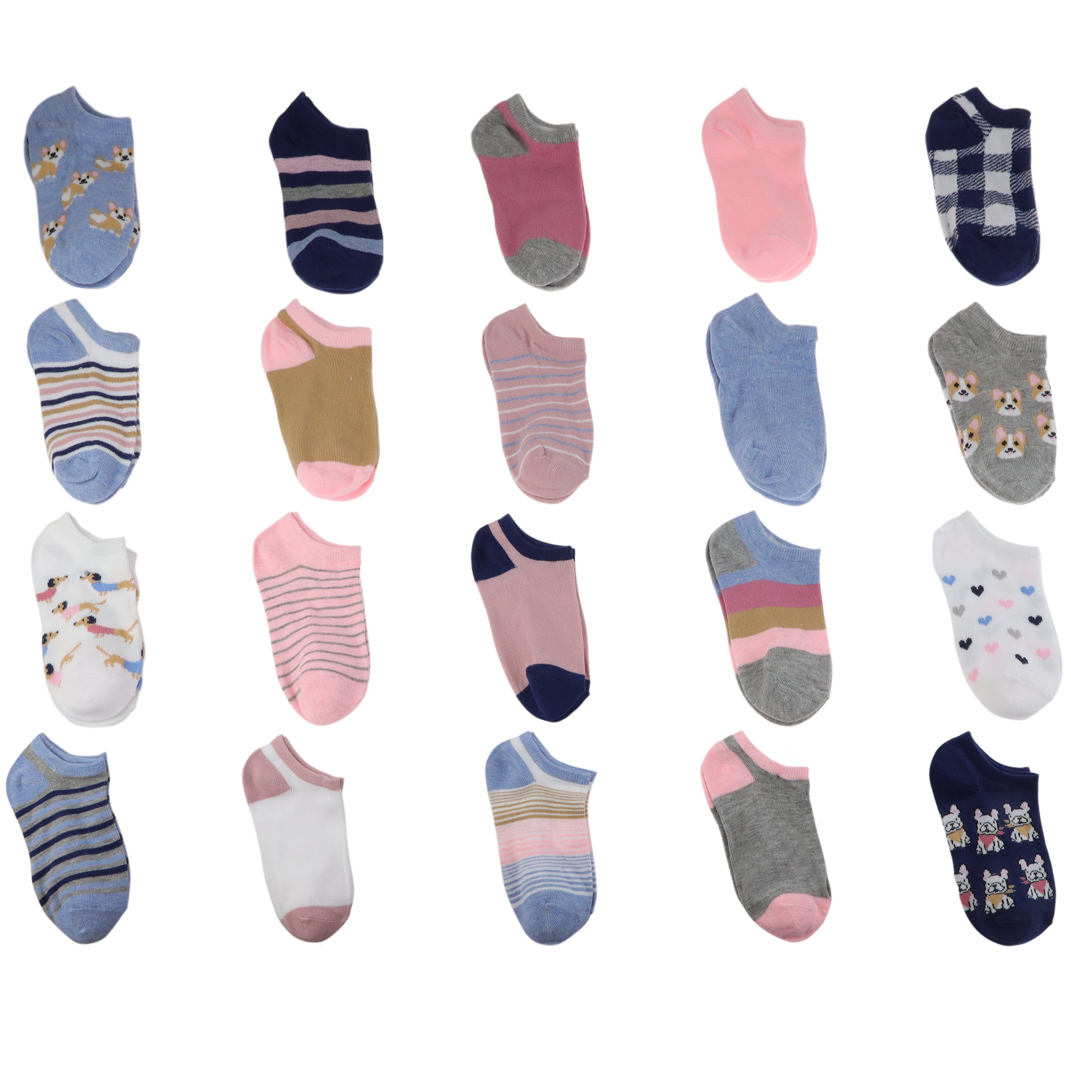 2025最新のスタイル Girls Charlotte Dogs York New Capelli – Socks Show No 20pk まつ毛・つけまつ毛用品