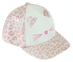 帽子 9090 Girl Numbering Studs Cap Leopard Leopard Kitty Baseball Hat – Capelli New York