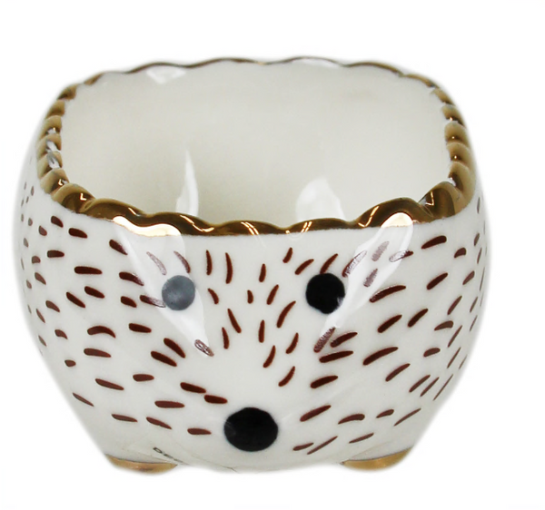 Hedgehog Ceramic Trinket Tray