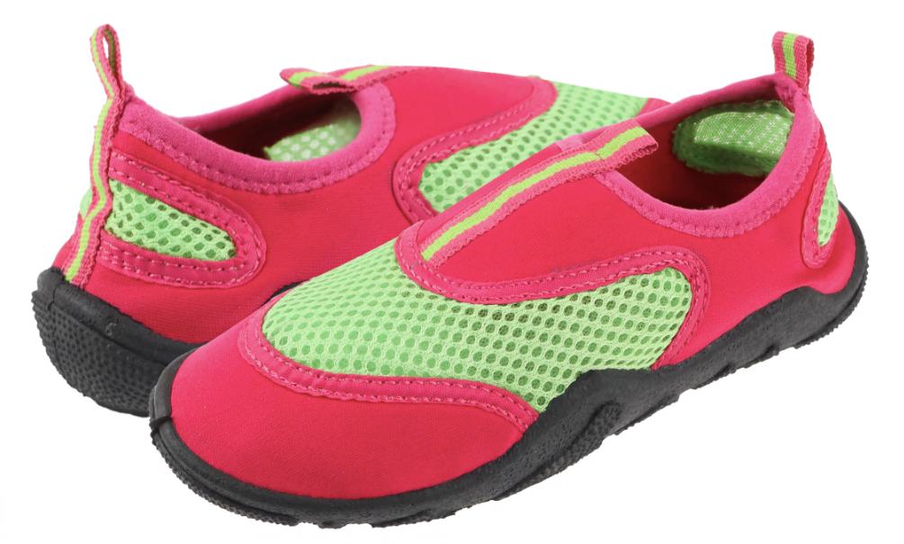 Girls Pink and Green Aqua Shoe – Capelli New York